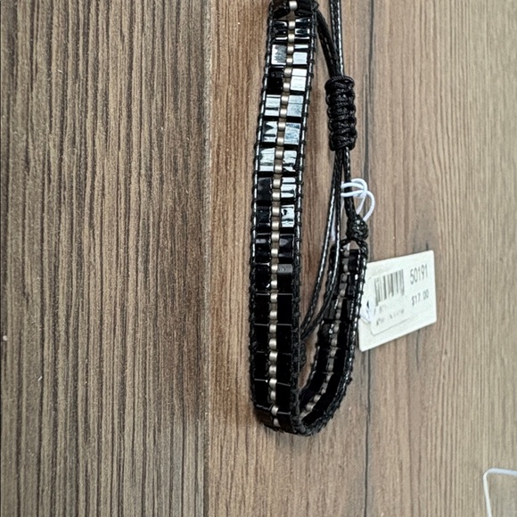 Howards Black Beaded Bracelet NWT - Picture 12 of 13